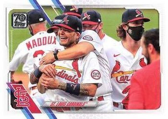#478 St. Louis Cardinals - St. Louis Cardinals - 2021 Topps Baseball