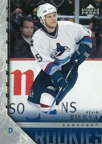 #478 Kevin Bieksa - Vancouver Canucks - 2005-06 Upper Deck Hockey