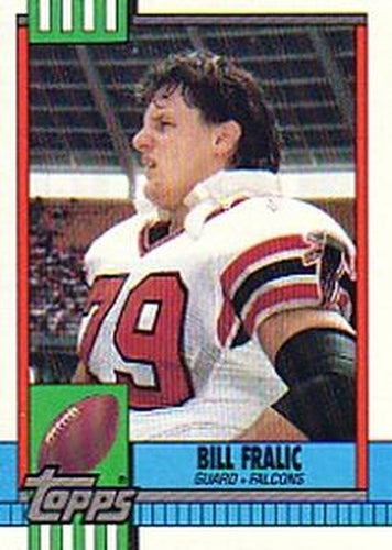 #478 Bill Fralic - Atlanta Falcons - 1990 Topps Football