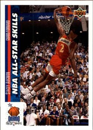 #478 Stacey Augmon - Atlanta Hawks - 1991-92 Upper Deck Basketball