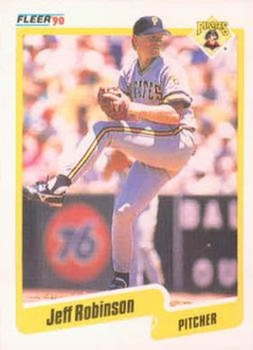 #479 Jeff Robinson - Pittsburgh Pirates - 1990 Fleer USA Baseball