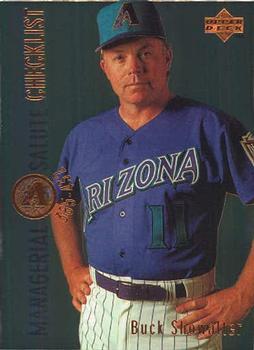 #479 Buck Showalter - Arizona Diamondbacks - 1996 Upper Deck Baseball