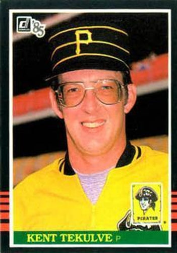 #479 Kent Tekulve - Pittsburgh Pirates - 1985 Donruss Baseball