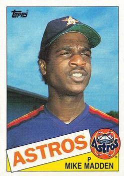 #479 Mike Madden - Houston Astros - 1985 Topps Baseball