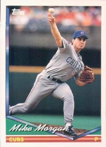 #479 Mike Morgan - Chicago Cubs - 1994 Topps Baseball