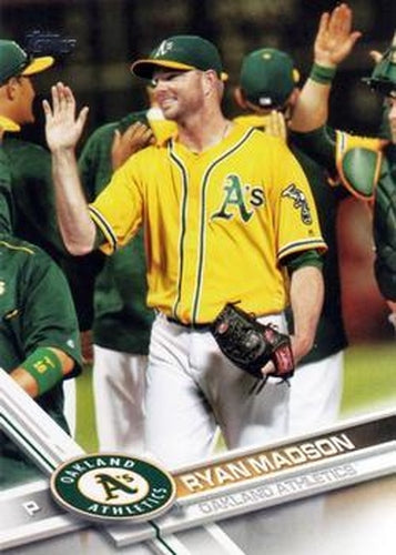 #479 Ryan Madson - Oakland Athletics - 2017 Topps Baseball