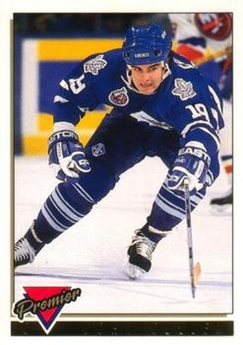 #479 John Cullen - Toronto Maple Leafs - 1993-94 O-Pee-Chee Premier Hockey - Gold