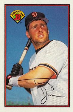 #479 Tracy Jones - San Francisco Giants - 1989 Bowman Baseball