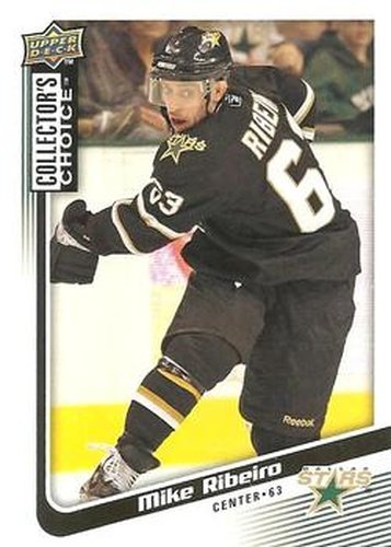 #47 Mike Ribeiro - Dallas Stars - 2009-10 Collector's Choice Hockey