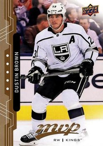 #47 Dustin Brown - Los Angeles Kings - 2018-19 Upper Deck MVP Hockey