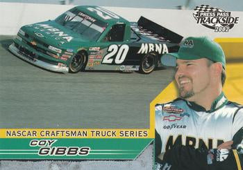 #47 Coy Gibbs - Joe Gibbs Racing - 2002 Press Pass Trackside Racing