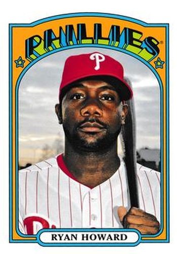 #47 Ryan Howard - Philadelphia Phillies - 2013 Topps Archives Baseball