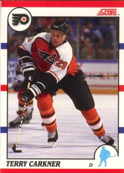 #47 Terry Carkner - Philadelphia Flyers - 1990-91 Score Canadian Hockey