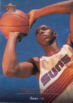 #47 Wesley Person - Phoenix Suns - 1995-96 Upper Deck Basketball