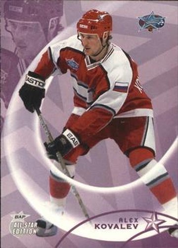 #47 Alex Kovalev - Pittsburgh Penguins - 2002-03 Be a Player All-Star Edition Hockey