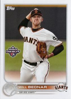 #PD-47 Will Bednar - San Jose Giants - 2022 Topps Pro Debut Baseball