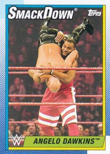 #47 Angelo Dawkins - 2021 Topps Heritage WWE Wrestling
