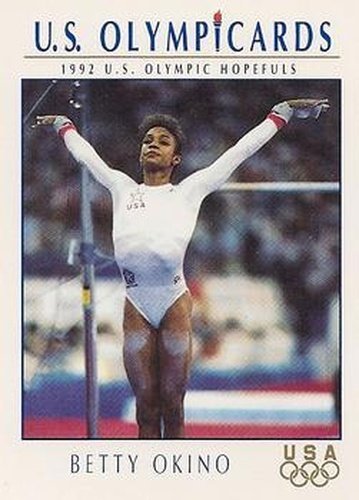 #47 Betty Okino - USA - 1992 Impel U.S. Olympic Hopefuls