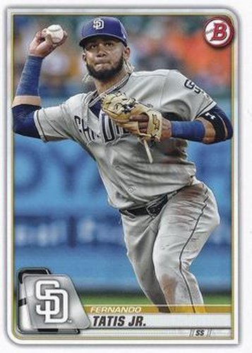#47 Fernando Tatis Jr. - San Diego Padres - 2020 Bowman Baseball