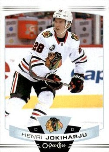 #47 Henri Jokiharju - Chicago Blackhawks - 2019-20 O-Pee-Chee Hockey