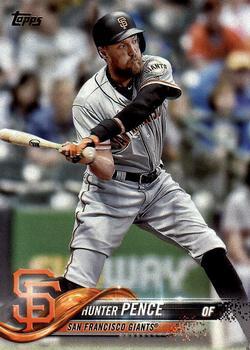 #47 Hunter Pence - San Francisco Giants - 2018 Topps Baseball