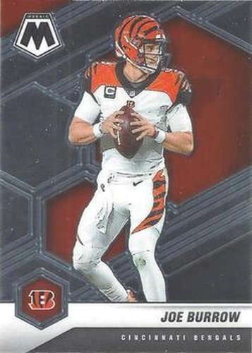 #47 Joe Burrow - Cincinnati Bengals - 2021 Panini Mosaic Football