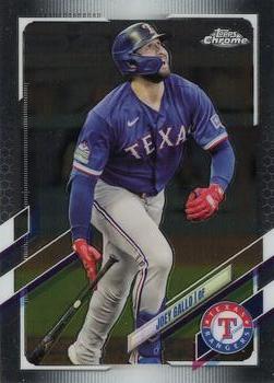 #47 Joey Gallo - Texas Rangers - 2021 Topps Chrome Baseball