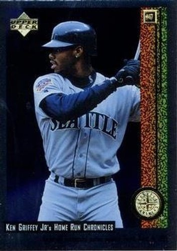 #47 Ken Griffey Jr. - Seattle Mariners - 1998 Upper Deck - Ken Griffey Jr.'s Home Run Chronicles Baseball