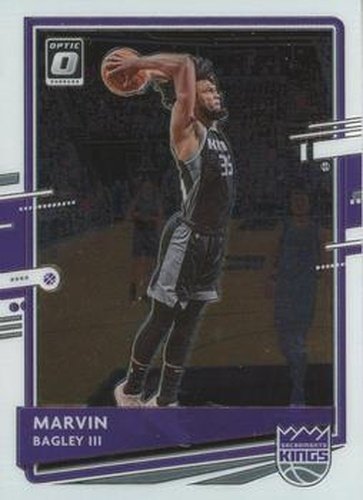 #47 Marvin Bagley III - Sacramento Kings - 2020-21 Donruss Optic Basketball