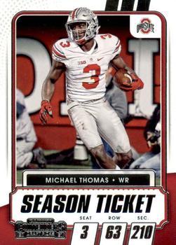 #47 Michael Thomas - Ohio State Buckeyes - 2021 Panini Contenders Draft Picks Football