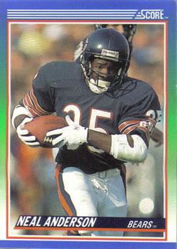 #47 Neal Anderson - Chicago Bears - 1990 Score Football