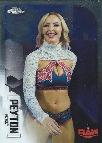 #47 Peyton Royce - 2020 Topps WWE Chrome Wrestling