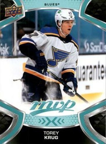 #47 Torey Krug - St. Louis Blues - 2021-22 Upper Deck MVP Hockey