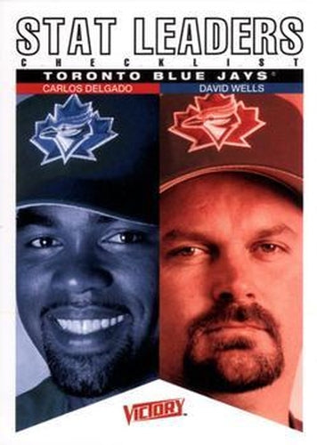 #47 Carlos Delgado / David Wells - Toronto Blue Jays - 2000 Upper Deck Victory Baseball