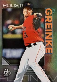 #47 Zack Greinke - Houston Astros - 2020 Bowman Platinum Baseball
