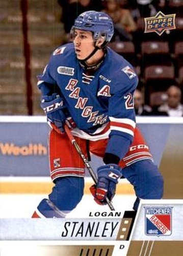 #47 Logan Stanley - Kitchener Rangers - 2017-18 Upper Deck CHL Hockey