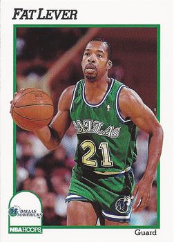 #47 Fat Lever - Dallas Mavericks - 1991-92 Hoops Basketball