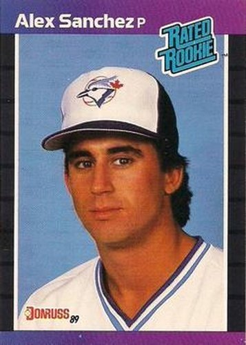 #47 Alex Sanchez - Toronto Blue Jays - 1989 Donruss Baseball