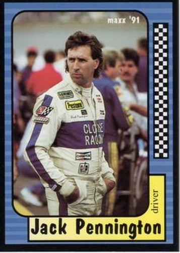 #47 Jack Pennington - Close Racing - 1991 Maxx Racing