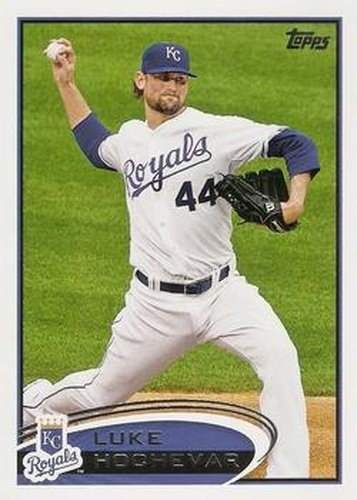 #47 Luke Hochevar - Kansas City Royals - 2012 Topps Baseball
