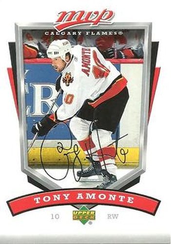 #47 Tony Amonte - Calgary Flames - 2006-07 Upper Deck MVP Hockey