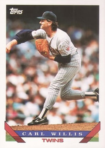 #747 Carl Willis - Minnesota Twins - 1993 Topps Baseball