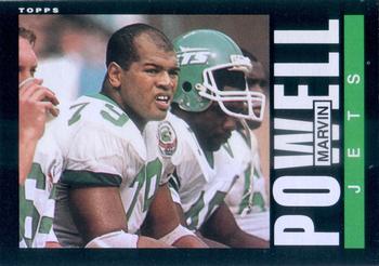 #347 Marvin Powell - New York Jets - 1985 Topps Football
