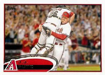 #480 J.J. Putz - Arizona Diamondbacks - 2012 Topps Baseball