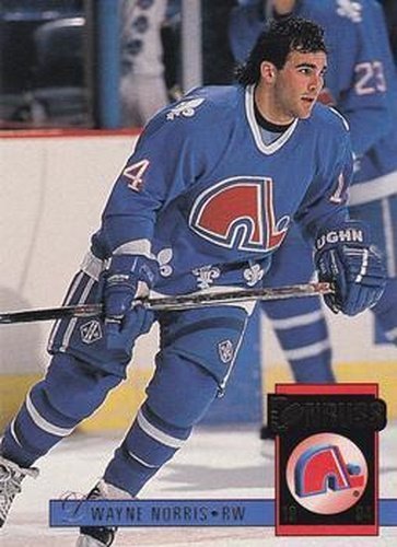 #480 Dwayne Norris - Quebec Nordiques - 1993-94 Donruss Hockey