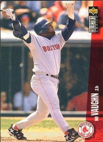 #480 Mo Vaughn - Boston Red Sox - 1996 Collector's Choice Baseball