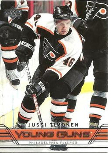#480 Jussi Timonen - Philadelphia Flyers - 2006-07 Upper Deck Hockey