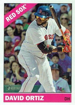 #480c David Ortiz - Boston Red Sox - 2015 Topps Heritage Baseball