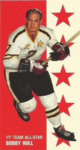 #136 Bobby Hull - Chicago Blackhawks - 1994-95 Parkhurst Tall Boys 1964-65 Hockey