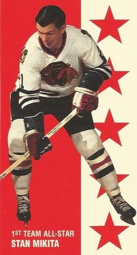 #138 Stan Mikita - Chicago Blackhawks - 1994-95 Parkhurst Tall Boys 1964-65 Hockey